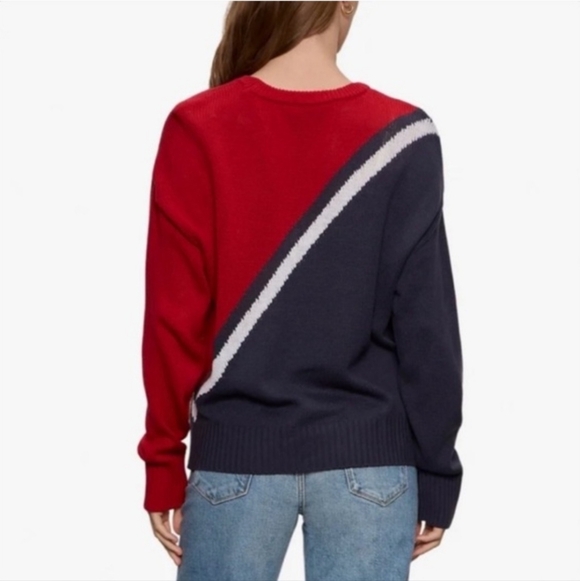 NEW! Sanctuary By Peanuts Red and Blue Snoopy Sweater Size XXL - Picture 2 of 8